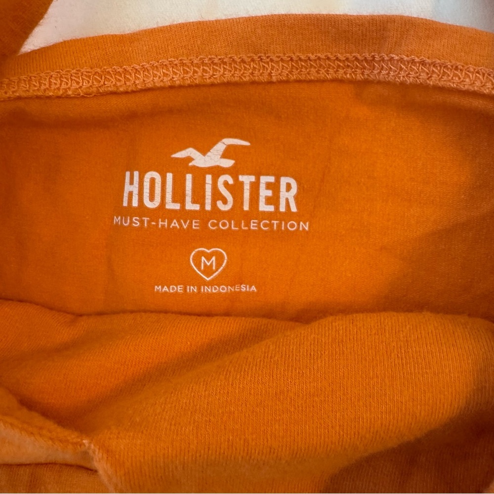 Hollister Tangerine Halter Tank Top - Picture 3 of 3